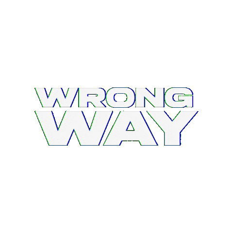 Wrongway Sticker by Think Music