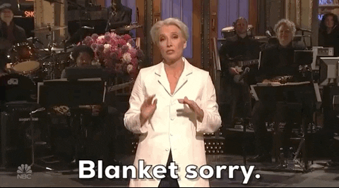 sorry emma thompson GIF by Saturday Night Live