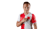 Stanislav Tecl Football Sticker by SK Slavia Praha