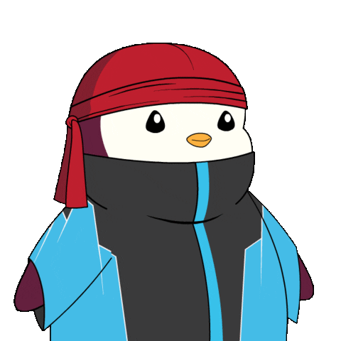 Happy Fun Sticker by Pudgy Penguins
