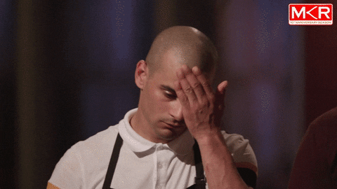 nervous victor GIF by My Kitchen Rules