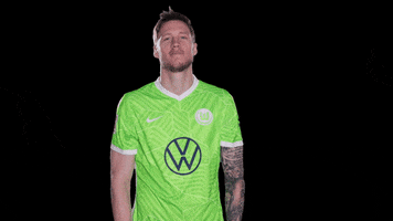 Happy Sport GIF by VfL Wolfsburg