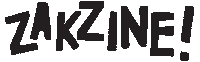 Zakzine Sticker by zakfoster
