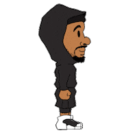 doodle_dayzz basketball nba walk legend Sticker