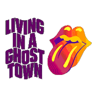 Rock And Roll Guitar Sticker by The Rolling Stones