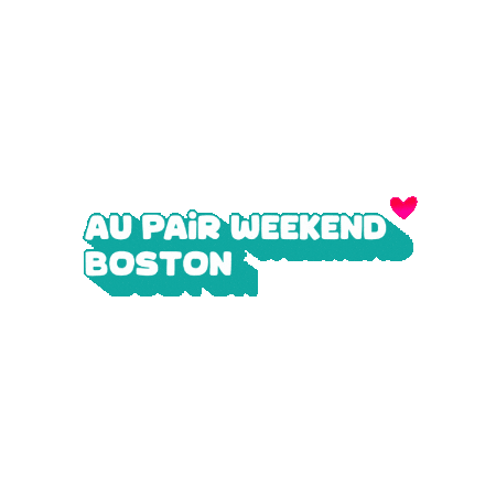 aupairweekend giphyupload boston massachusetts au pair Sticker