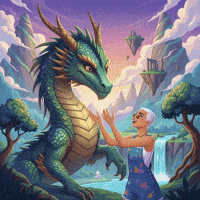 Dragon Playing GIF by World Of Women
