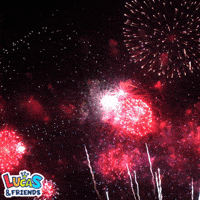New Year Happy Holidays GIF by Lucas and Friends by RV AppStudios