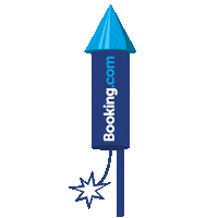 independence day travel Sticker by Booking.com