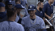 major league baseball hug GIF by MLB