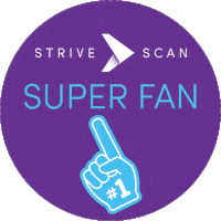 Foam Finger Super Fan Sticker by StriveScan