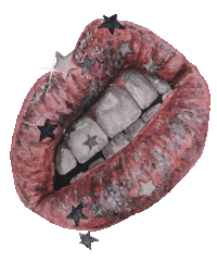 paveeeel art kiss shine lips Sticker