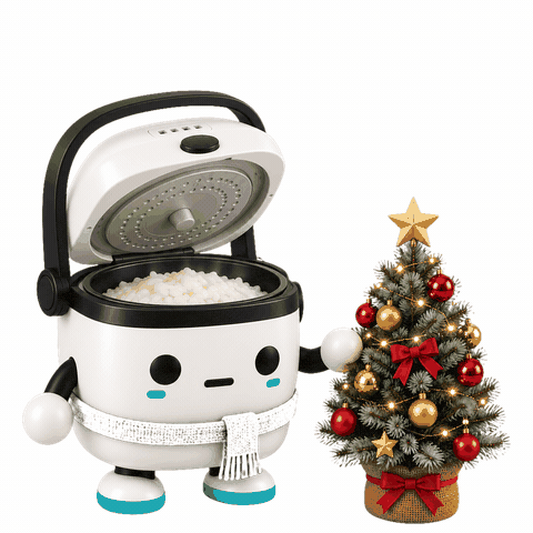 As Seen On Tv Christmas GIF by Rice Robot