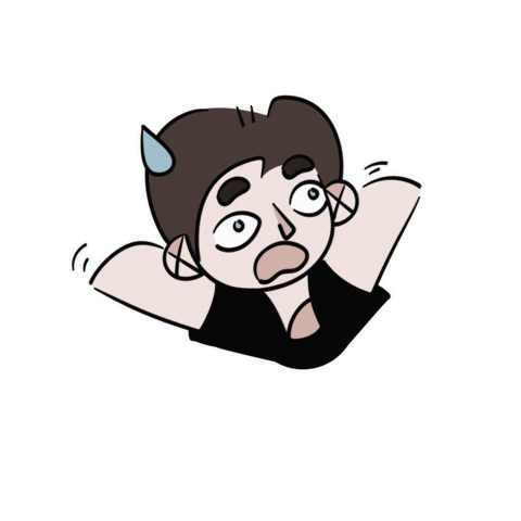 shturmik giphyupload scary scared unexpected Sticker