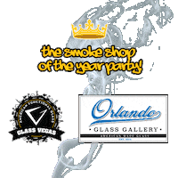 Smoke Shop Of The Year Party Sticker by Glass Vegas Expo