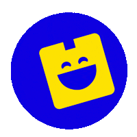 myboxpa smile blue amazon panama Sticker