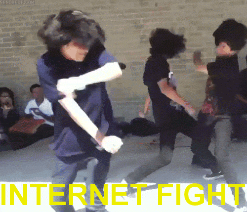 sad but true internet fight GIF by Cheezburger