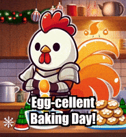 Winter Baking GIF by Zorooster