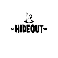 BunnySpirits coffee bunny hideout Sticker