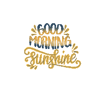 Good Morning Sun Sticker by Handbeschriftetes
