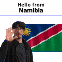 Na Namibia Sticker