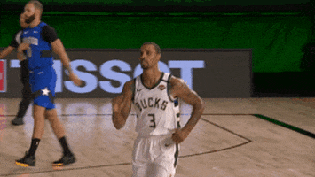 High Five Nba Playoffs GIF by NBA