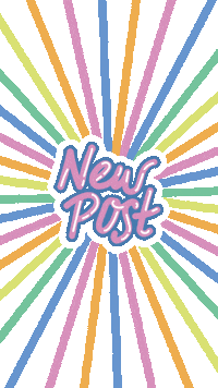 Rainbow New Post Sticker by Adobe Creative Cloud Express