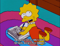 lisa simpson GIF