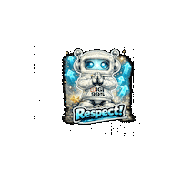 Respect Salute Sticker by Digi 995