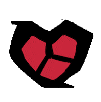 In Love Heart Sticker