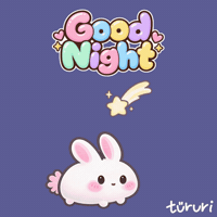 Good Night Bedtime GIF by tururi