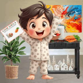 Boys Girls Cookies And Milk GIF