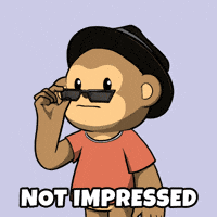 Bored Over It GIF by Wise Monkey Meme
