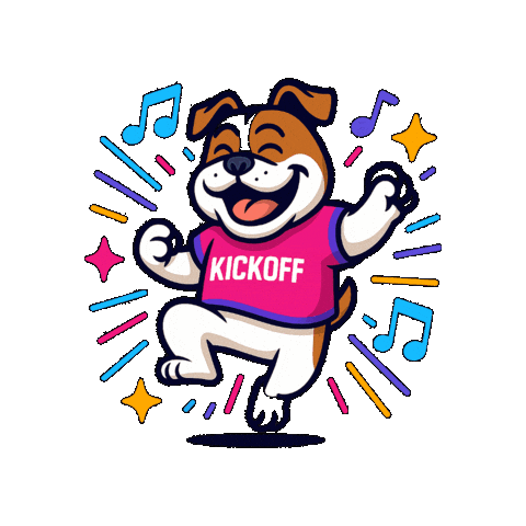 Kickoffadvertising giphygifmaker kickoffbulldog Sticker