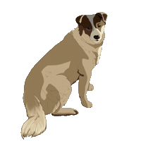 Dog Friend Sticker