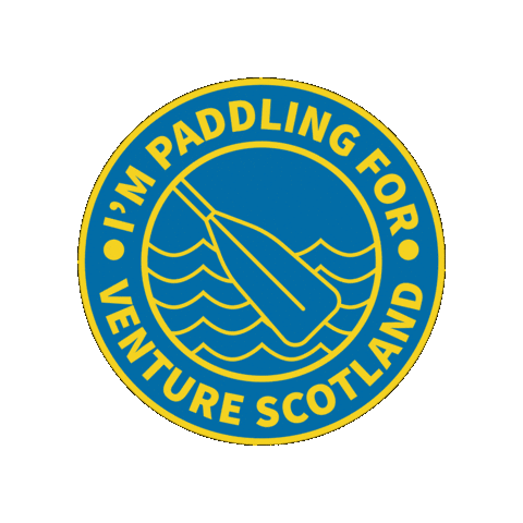VentureScotland giphygifmaker vs paddling venture scotland Sticker