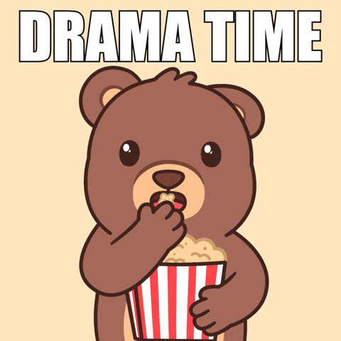 Teddy Bear Popcorn GIF by BEARISH
