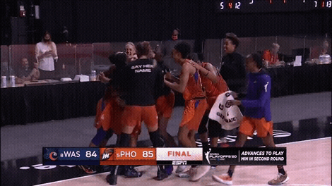 Lets Go Reaction GIF by WNBA