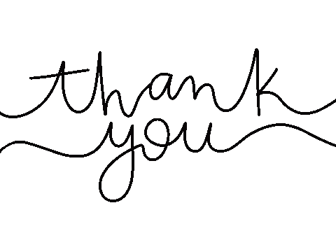 twentyfourthreads giphyupload thank you colorful lights Sticker