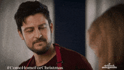 Thinking Miracles Of Christmas GIF by Hallmark Mystery