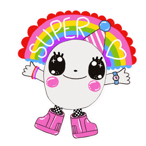 Rainbow Cute Gif Sticker