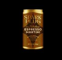 DrinkSparkPlug espressomartini sparkplug GIF