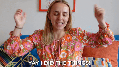 To Do List Success GIF by HannahWitton