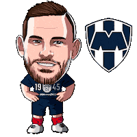 Futbol Monterrey Sticker by Jim Jams
