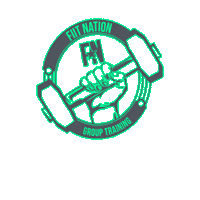 FIITNation fn fiit nation fiitnation fn edh Sticker