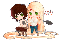 rapunzel STICKER