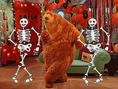 Trick Or Treat Dancing GIF by Muppet Wiki