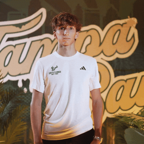 South Florida Tennis GIF by USF Athletics