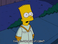 bart simpson night GIF