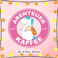 Coffee Unicorn GIF by Mr. & Mrs. Panda